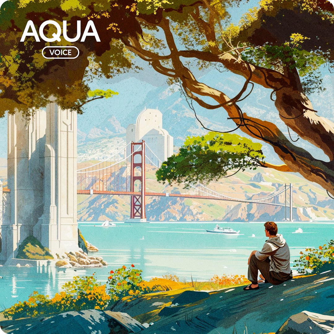 Aqua Voice Poster SF